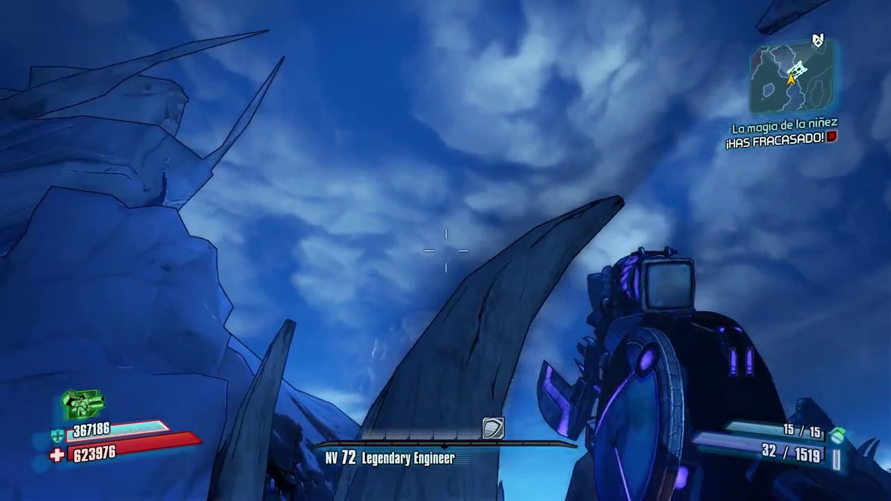 Borderlands 2 - 29 Three Horns - Divide - Desafíos y Culto de la Cámara