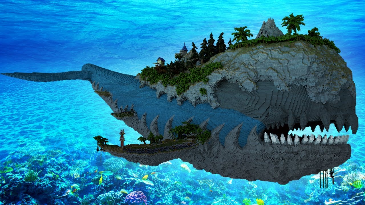 🐳 Minecraft: THE MAGICAL WHALE! 🐳