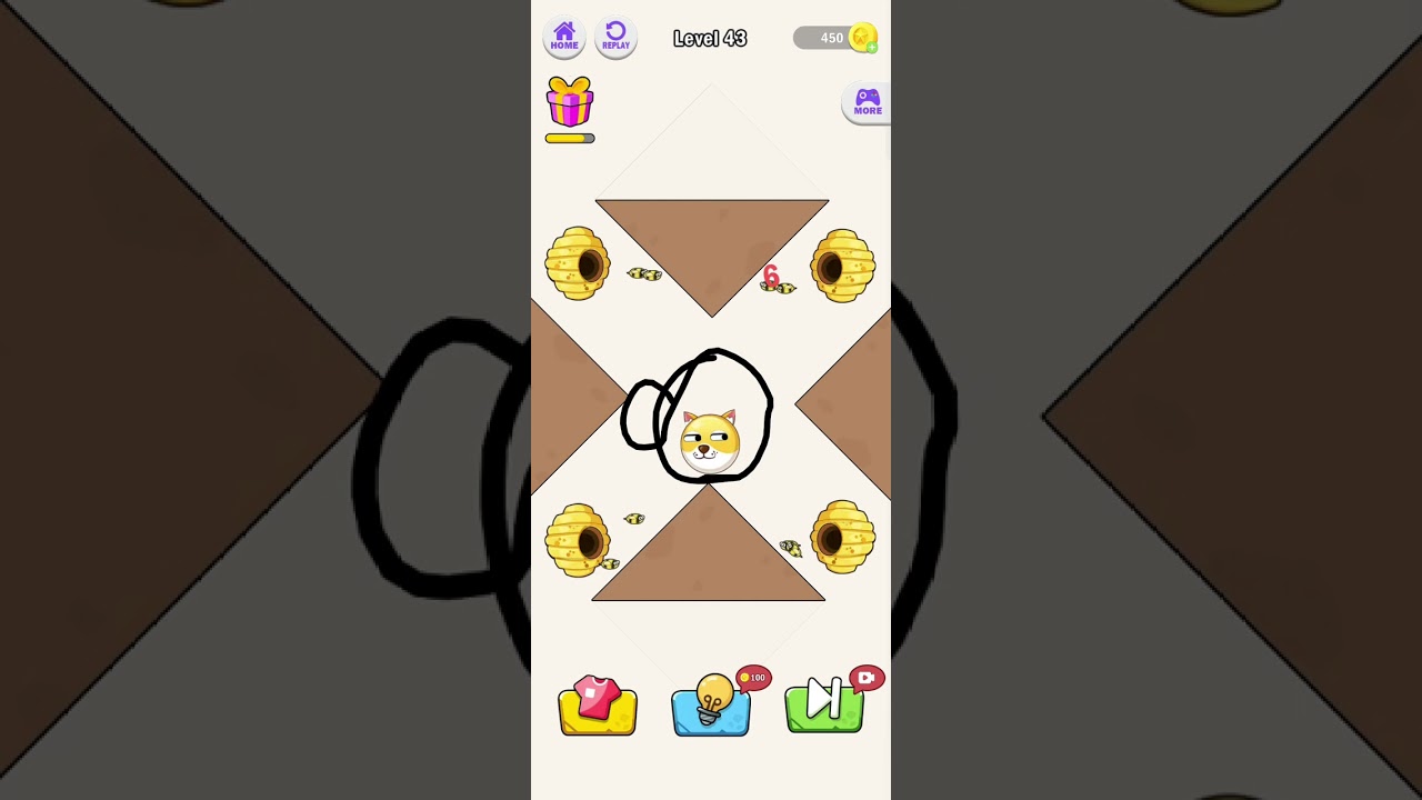 Save doge 🐱#save doge level 26 to 50 #gameforkids