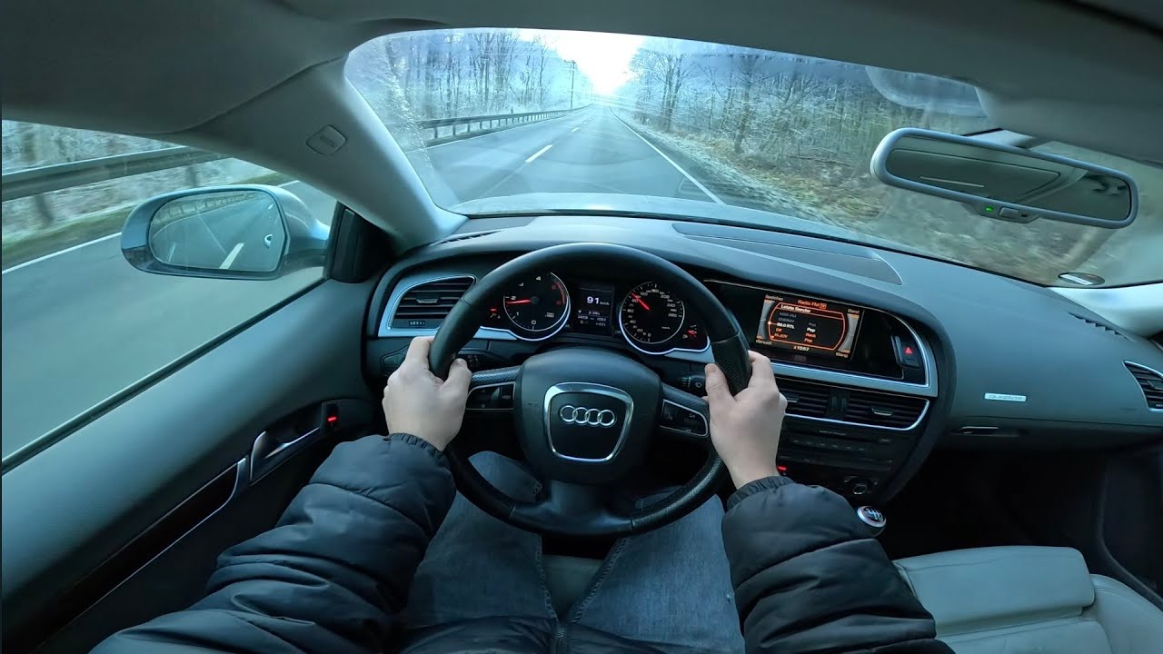 POV:Audi A5 3.0 TDI 240PS/Model 2009/Quattro/Test Drive