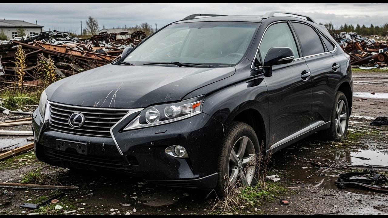 ASMR Car Restoration! Full Restoration Black 2015 Lexus RX Repair
