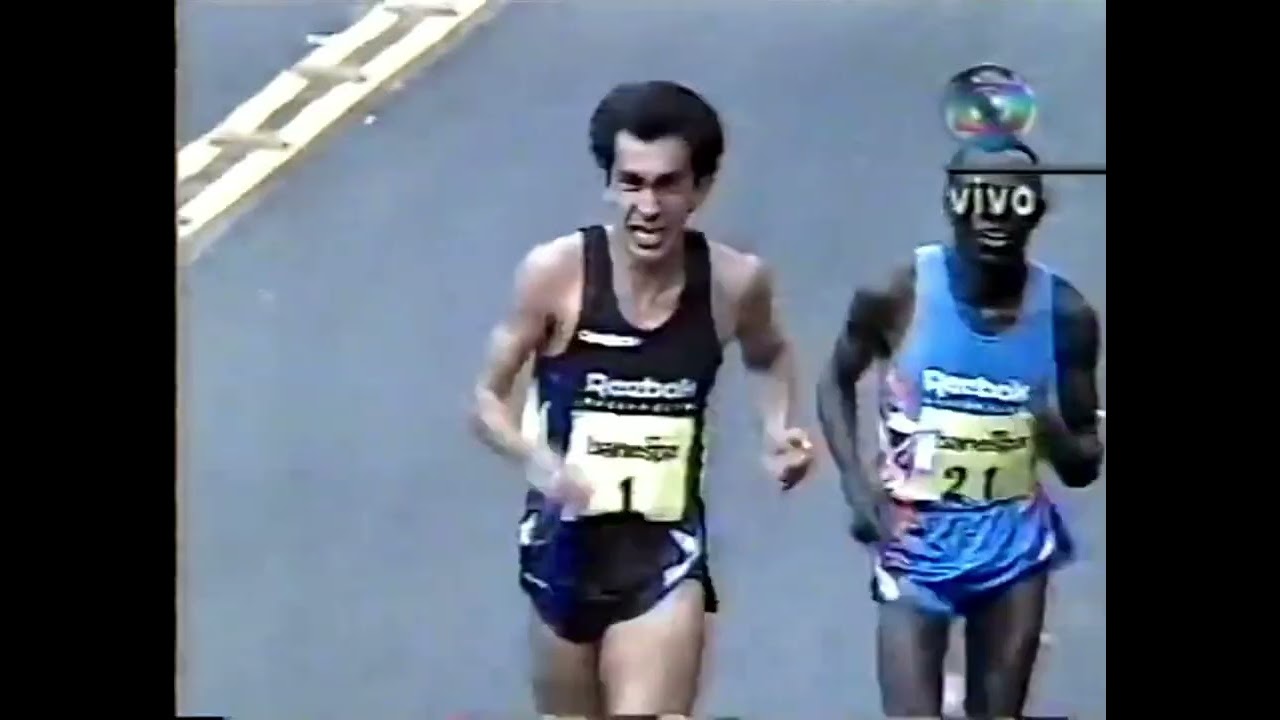 São Silvestre - 1992 - duelo Arturo Barrios x Simon Chemoyo