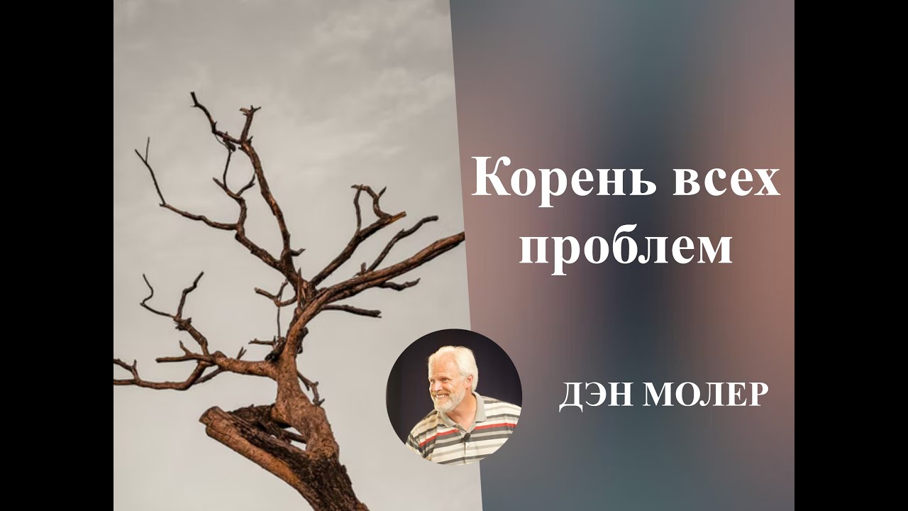 Корень всех проблем, с которыми мы сталкиваемся. Дэн Молер