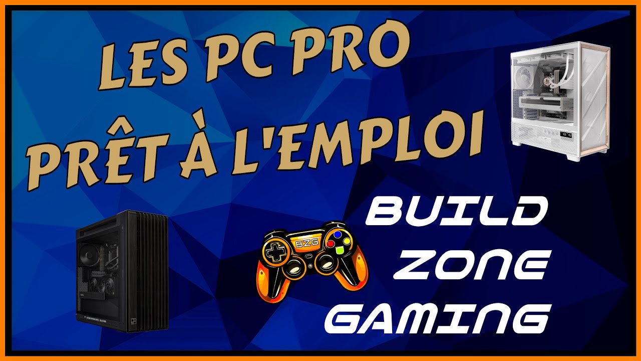 PRÉSENTATION DES PC PRÊT À L'EMPLOI DÉDIER AUX PROFESSIONNELS #bzg