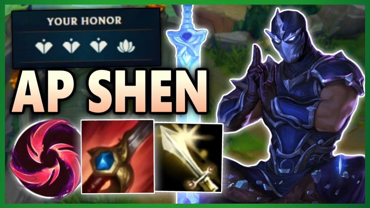 I took Hail of Blades and HARD CARRIED my team as AP Shen Jungle