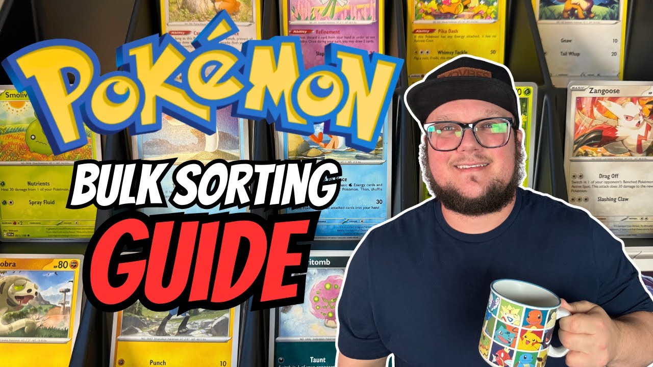 Pokemon Bulk Sorting Guide • Tips To Make Money Faster With Bulk