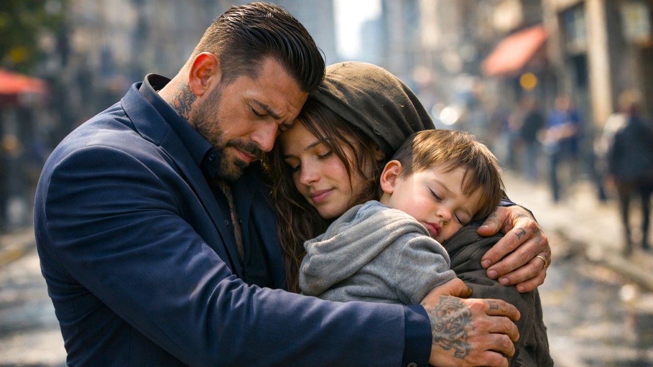 “Mafia Boss Finds a Homeless Girl Carrying His Sick Brother—What Happens Next Will Shock You!”