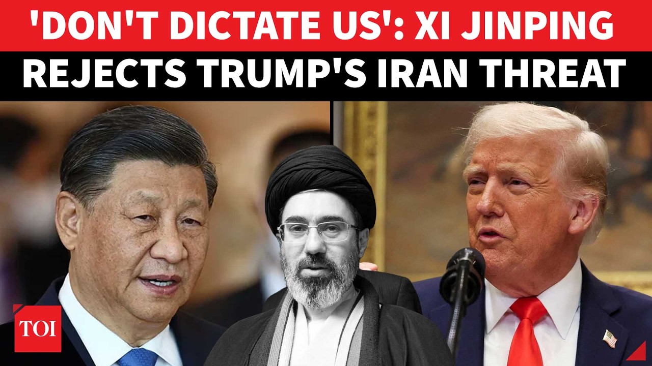 'WON'T ABANDON IRAN': China Defies American Threat; Xi Jinping Openly Sides With Tehran Amid War