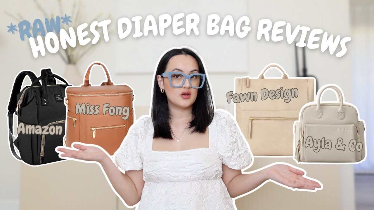 Comparing popular DIAPER BACKPACKS | What's in my diaper bag toddler mom edition
