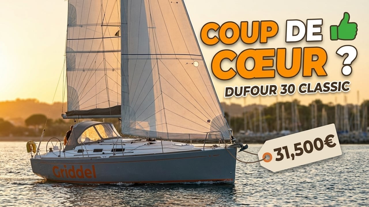Ce Dufour 30 Classic à 31 500 € est une VRAIE AFFAIRE pour débuter !