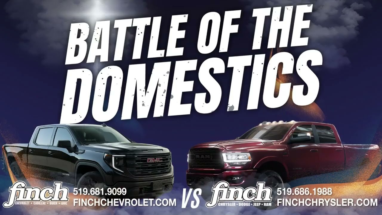 Finch Chevrolet's Battle of the Domestics Sale Ends Today