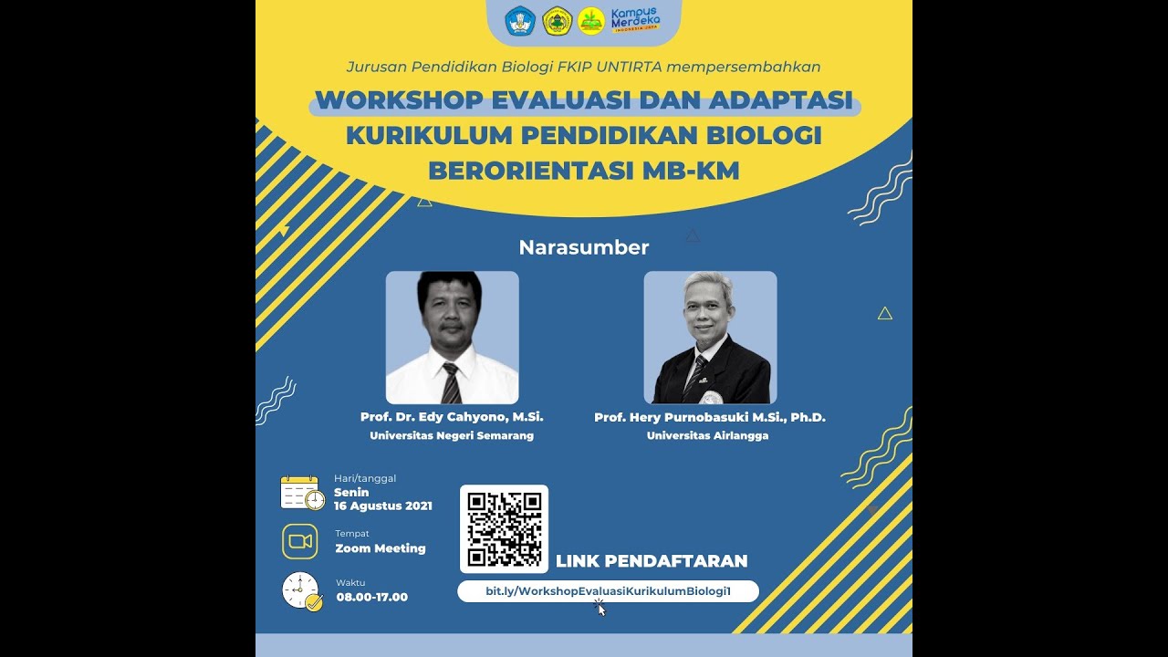 Workshop Kurikulum dan Adaptasi Kurikulum Pendidikan Biologi Beroritentasi MB-KM