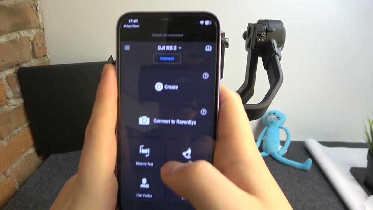 Как получить и настроить приложение DJI Ronin для стабилизатора DJI RSC 2