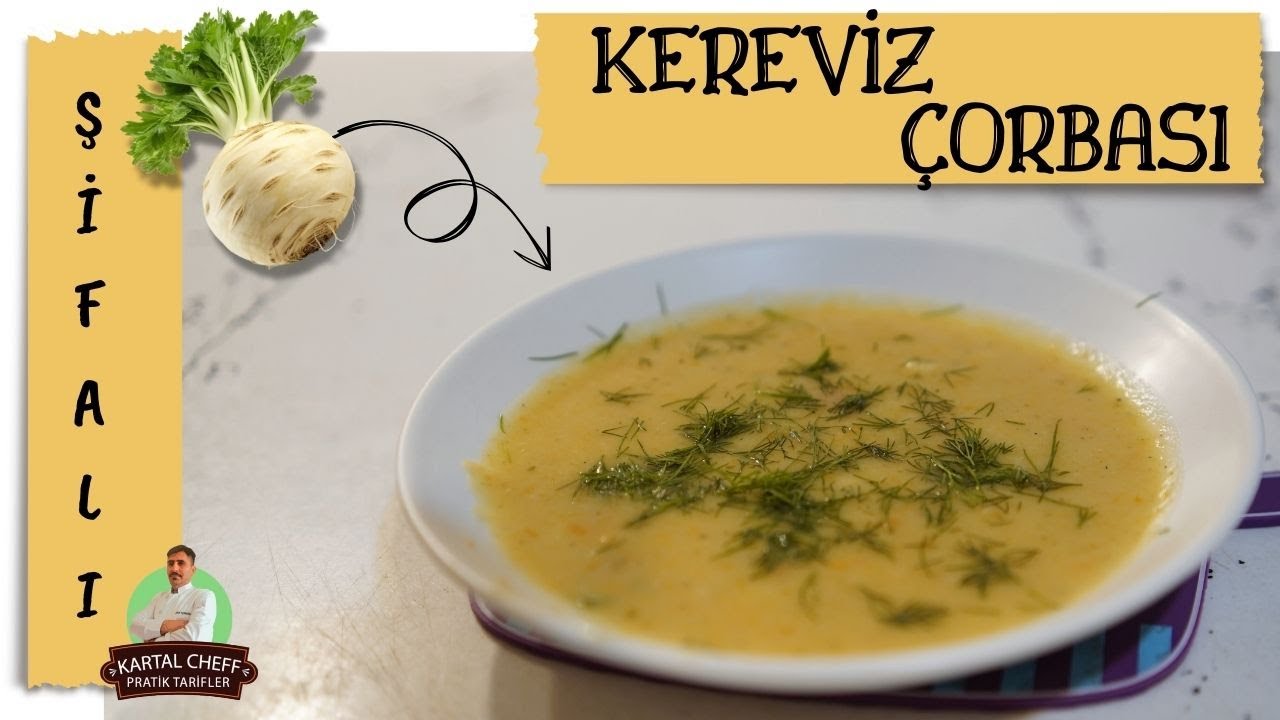Şifa Deposu Gibi Bir Çorba - Kereviz Çorbası Tarifi