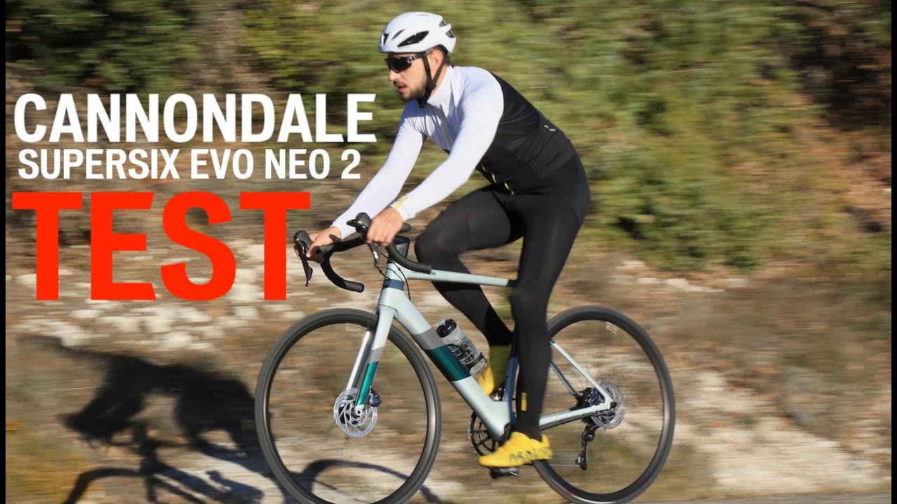 Test du VAE Cannondale SuperSix EVO Neo 2