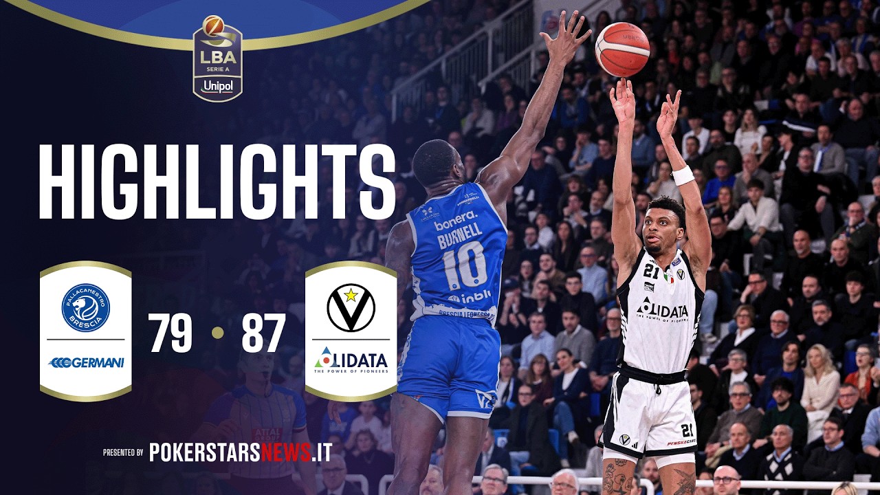 Germani Brescia - Virtus Olidata Bologna | PokerstarsNews Highlights Serie A Unipol 2025/2026