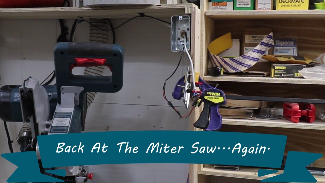 Add a Shadow Light to The Bosch GCM12SD Miter Saw...CHEAP