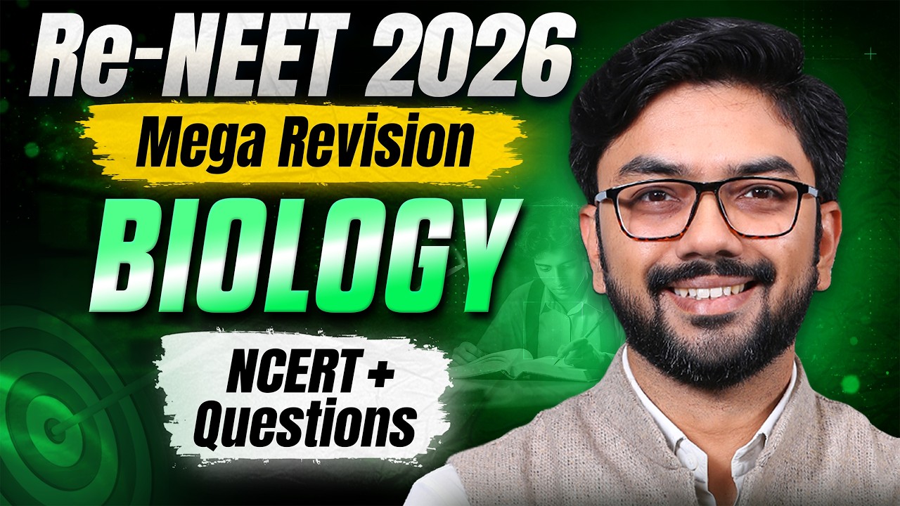 Complete BIOLOGY Mega Revision for Re-NEET 2026 🎯 Live Session with Abhineet Sir | ALLEN NEET