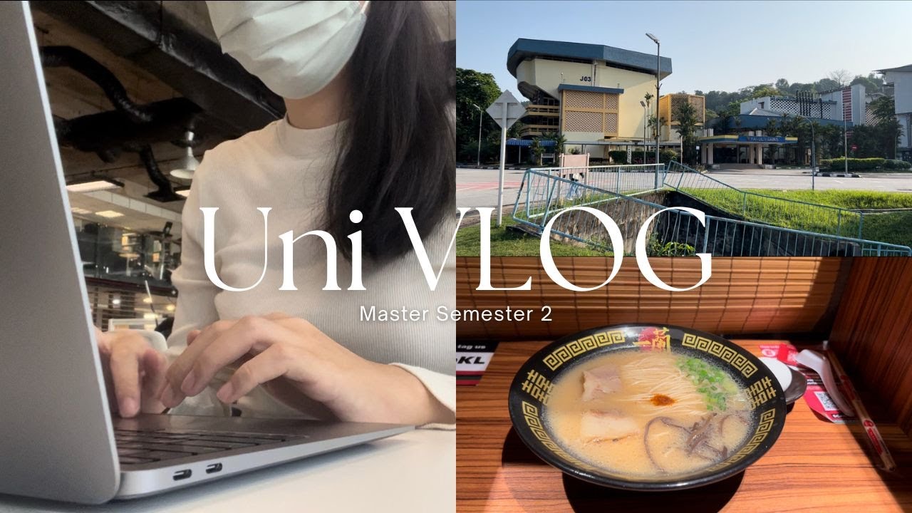 🏫 Uni VLOG // start of new semester, explore kl, good time with friends