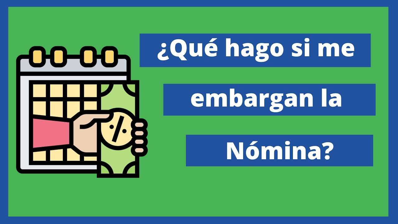 Te han embargado la n&oacute;mina? 😤