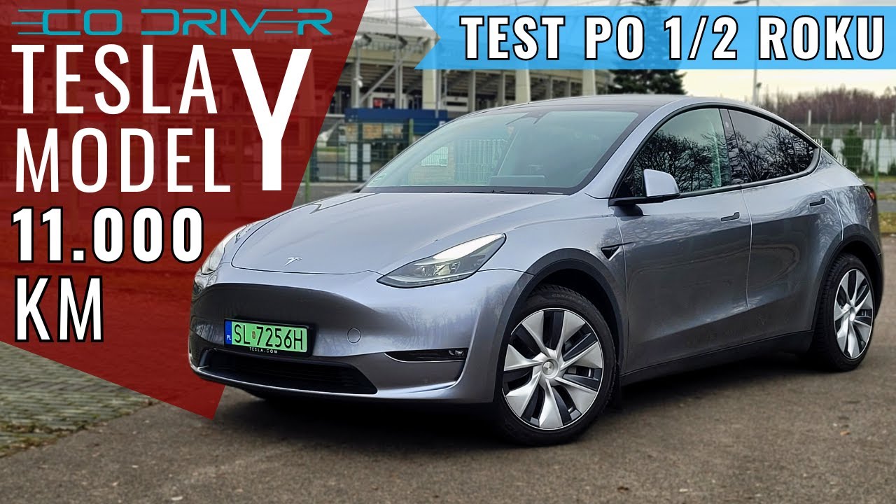 Tesla Model Y Long Range - TEST PL [1/2] -  Po 7 miesiącach i 11000 km | 4,4 do setki | 75 kWh