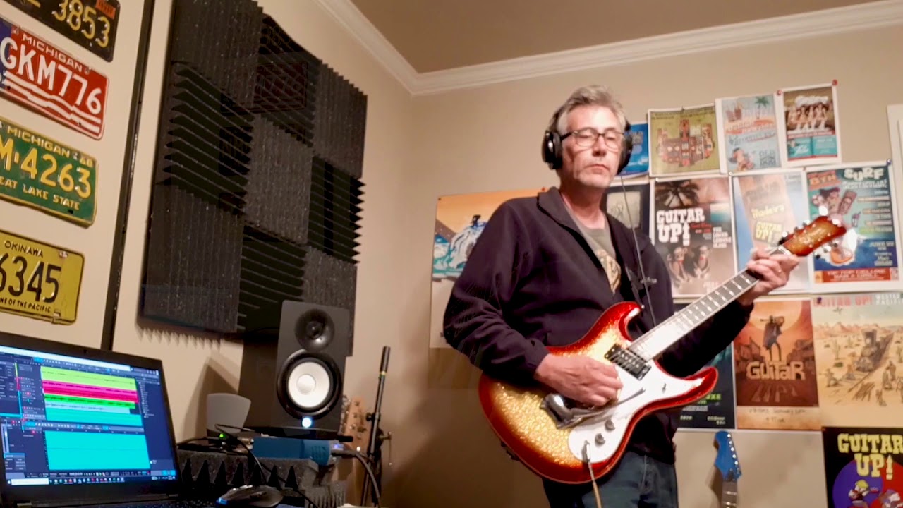 Shawn Gavan - Pacifica - Los Straightjackets (cover) - Hallmark 60 Custom