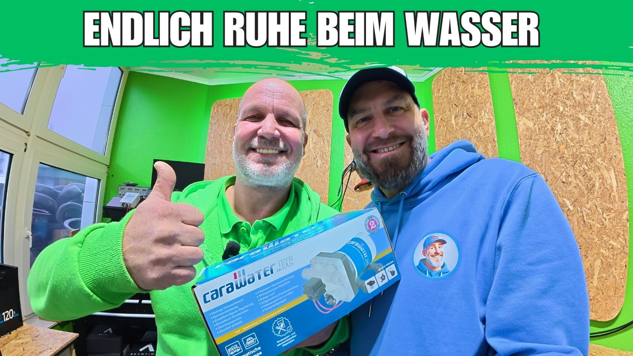 Warum diese Wasserpumpe im Wohnmobil so viel Ruhe bringt | CARAWATER Smart Pump!