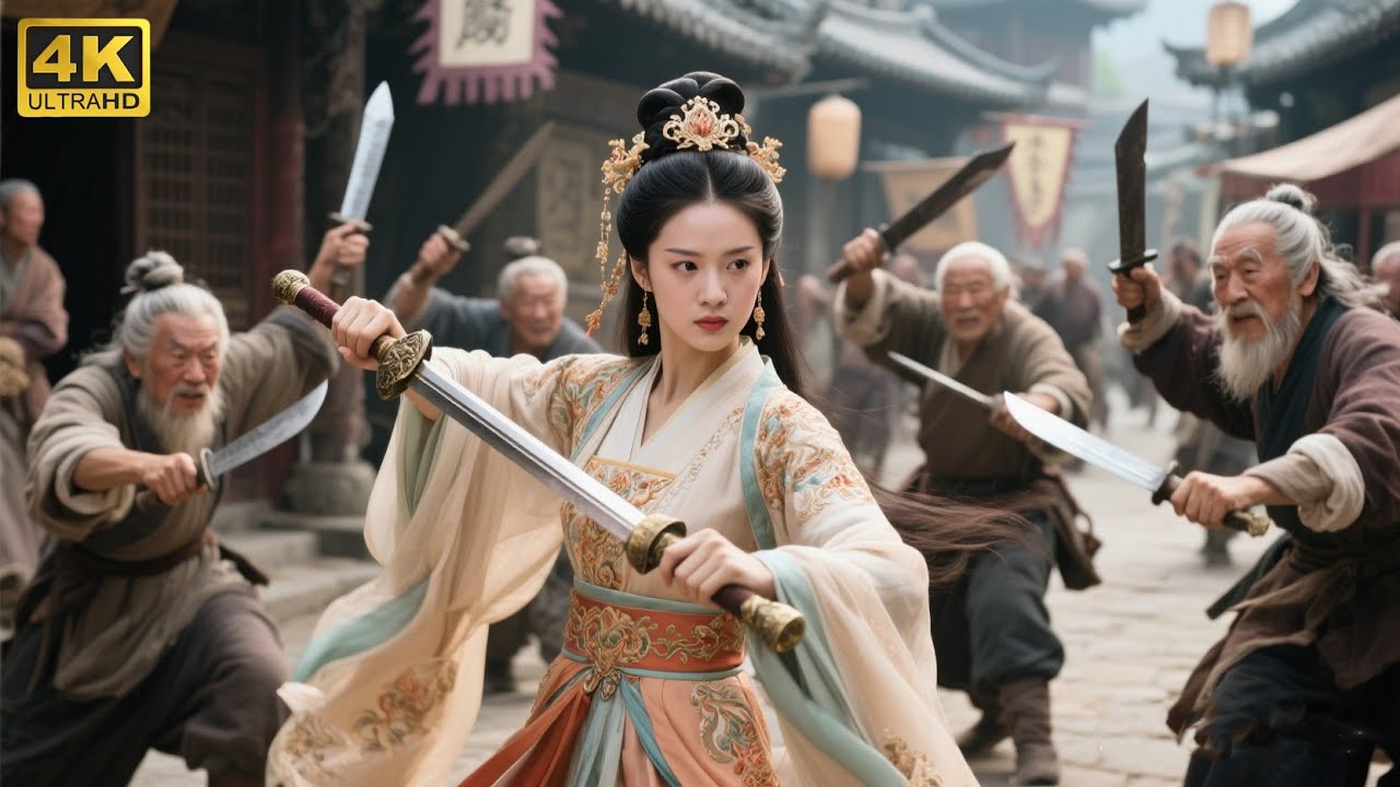 ⚔️【功夫电影】看似柔弱的公主，竟一招斬殺惡霸 ⚔️ Kung fu丨Action丨功夫丨動作丨武侠丨Chinesedrama丨中國電視劇