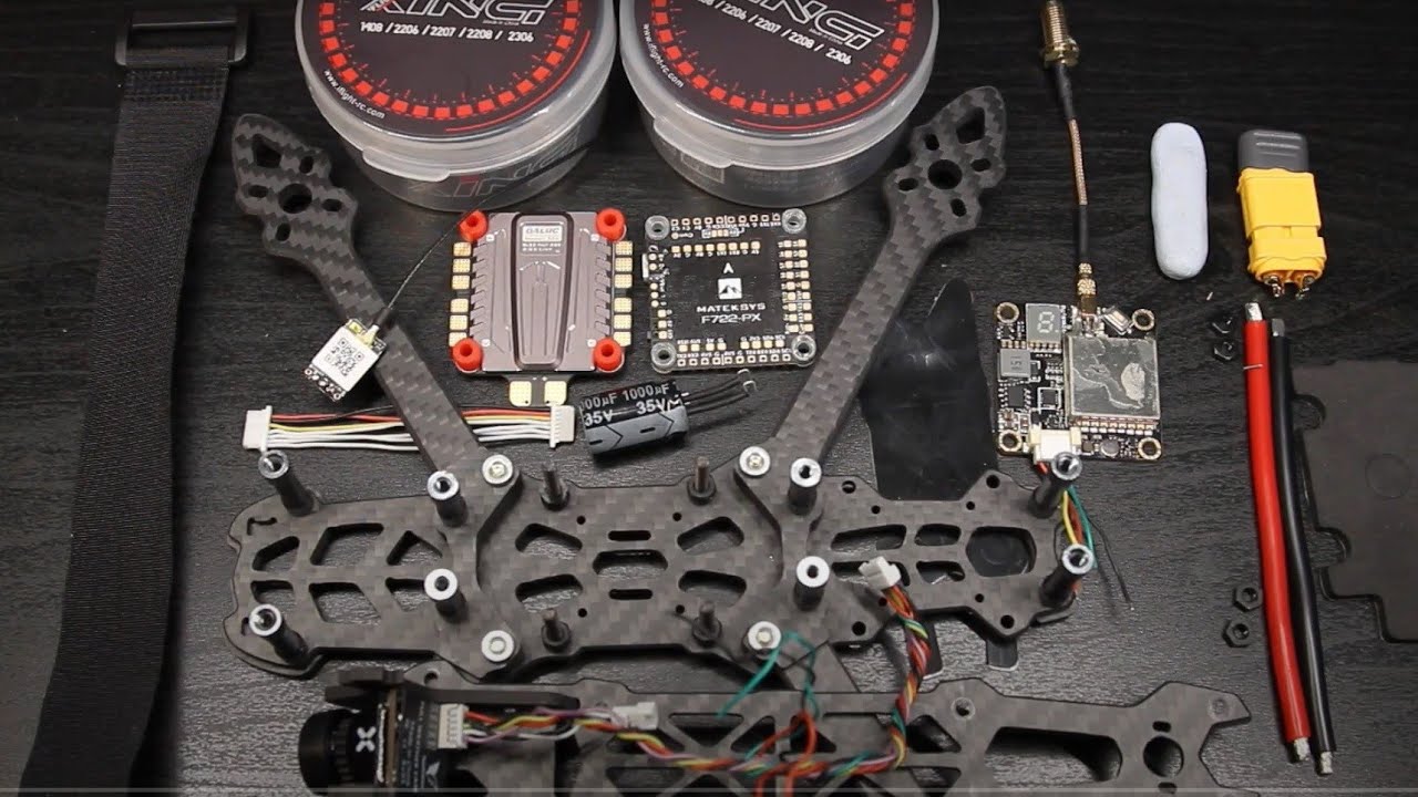 Budowa quada FPV 5