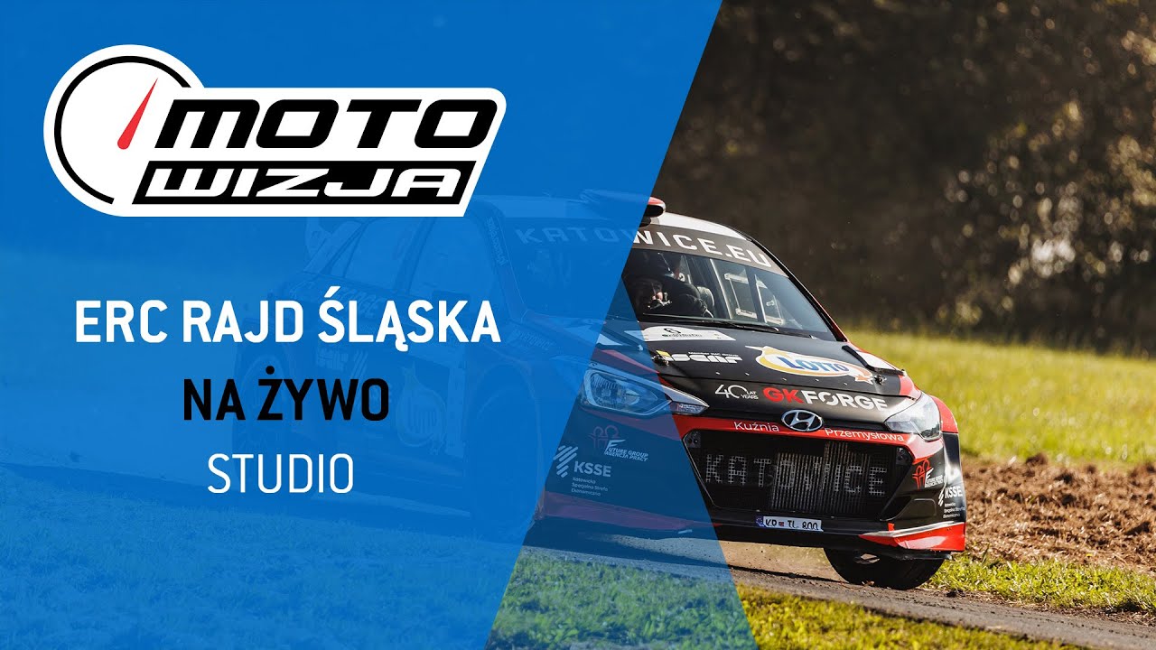 [NA ŻYWO] ERC/RSMP - Rajd Śląska: Studio Motowizji (niedziela)