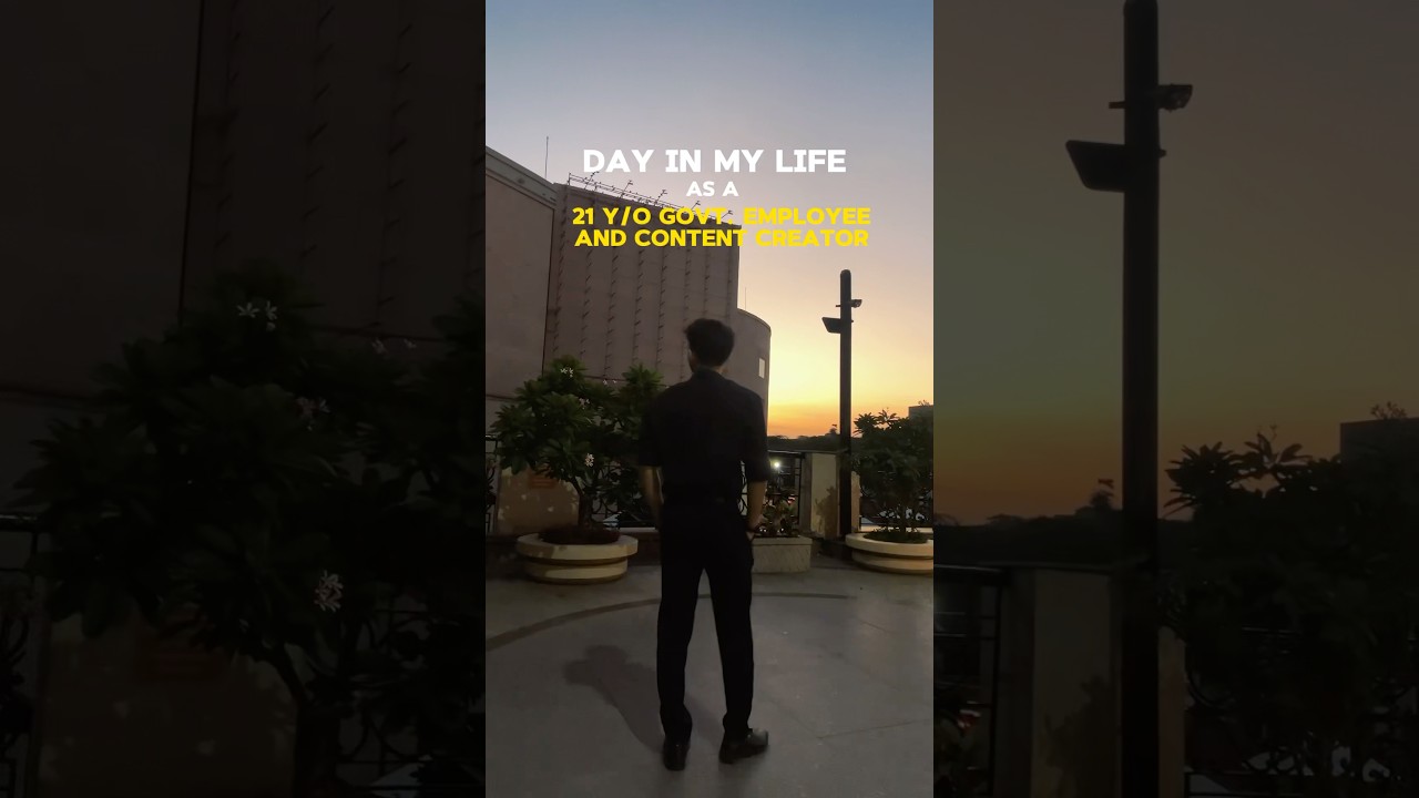 Day in life of a 21 year old Government Employee and Content Creator #minivlog