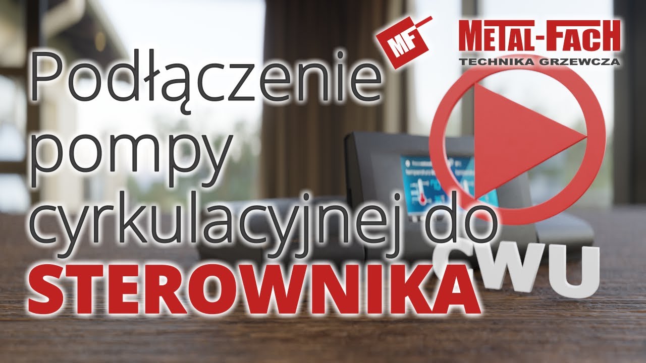 Podłączenie pompy cyrkulacyjnej do sterownika PLATINUM PELLET