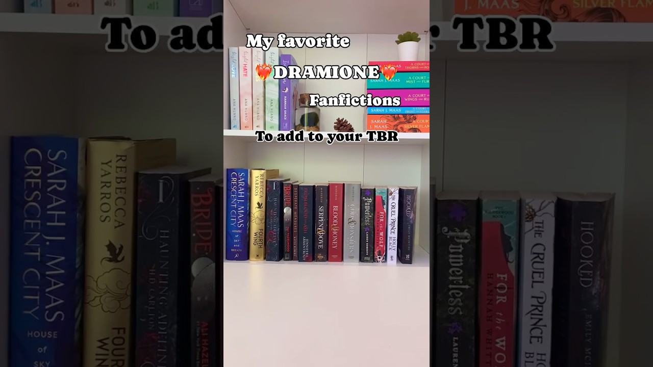 DRAMIONE FANFICTIONS🐍🖤 #booktube #dramione #fanfiction #harrypotter #bookrecommendations #books