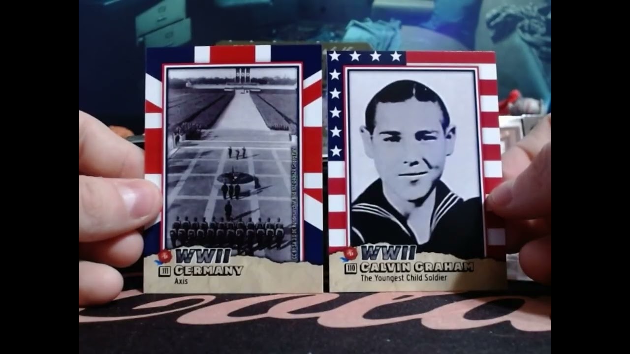 we got some bits of history with this one: WWII historic autograph and card co unboxing