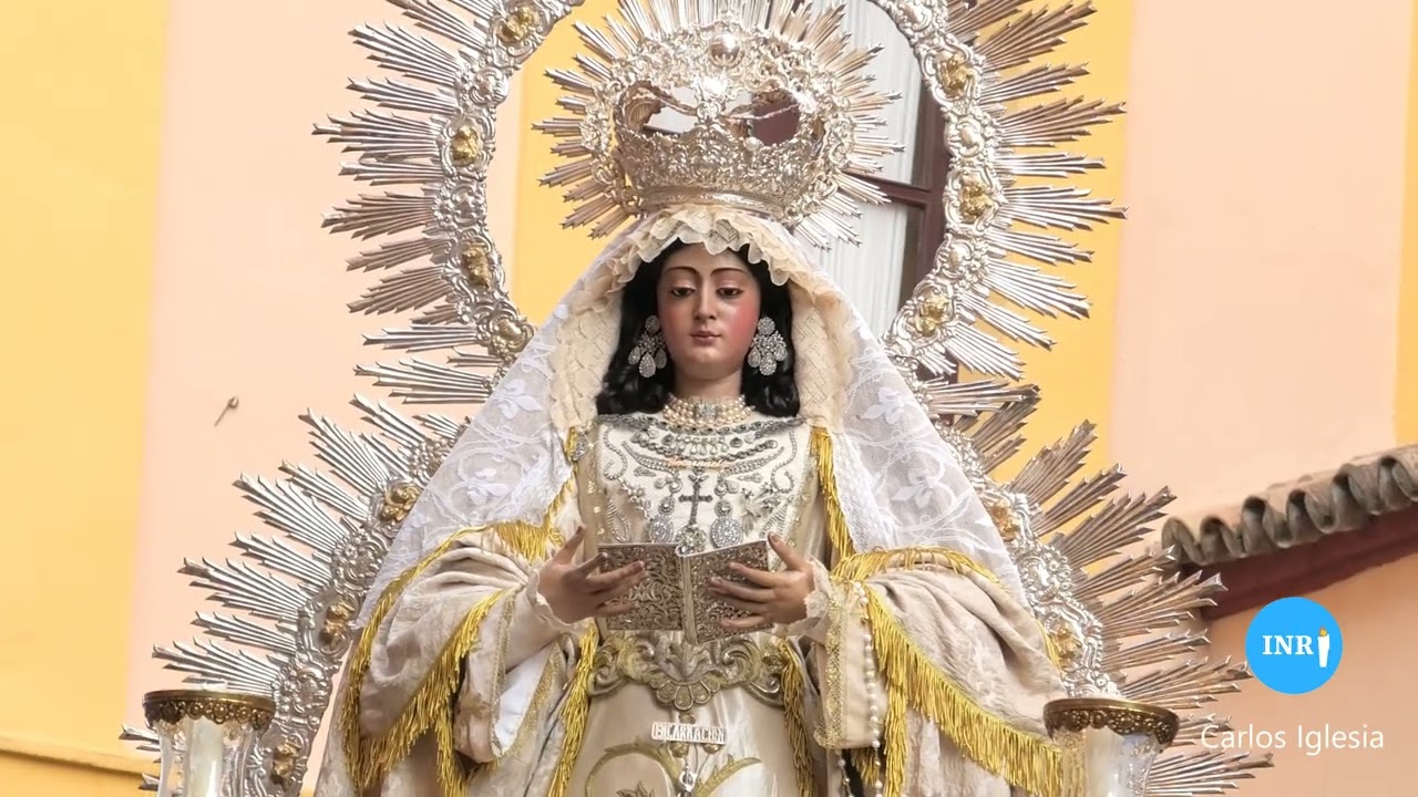 Salida de la Virgen de la Encarnación de la Cena. Glorias 2025