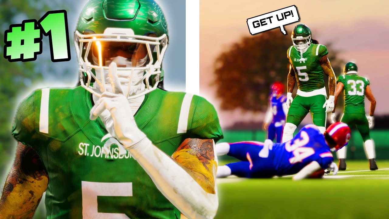 I Became the #1 Athlete In The Nation! | Madden 24 Franchise Mods
