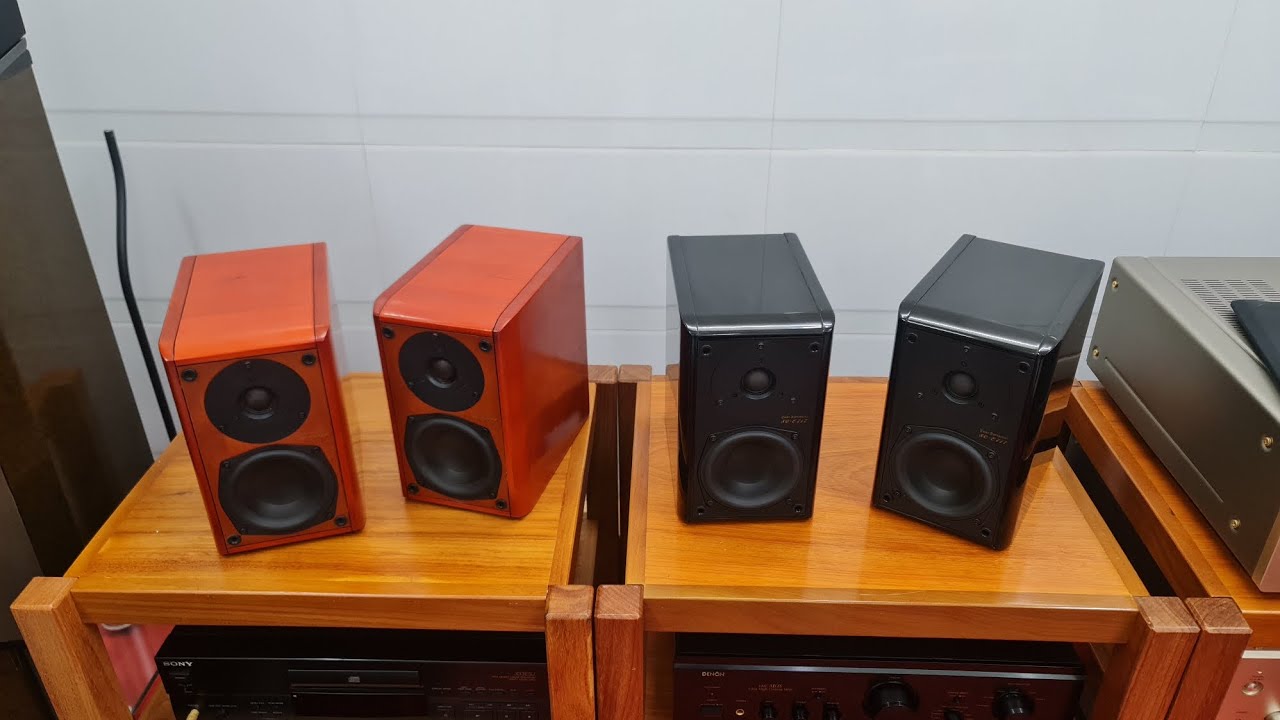 Denon E717 và E717R - dòng bookshelf 2 bass cho chất trầm đậm nét [Nguyễn Bách audio - 0932005022]