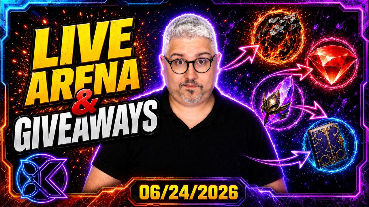 EARLY STREAM + GIVEAWAYS + LIVE ARENA  [TUЯ KruYseN] | Raid: Shadow Legends