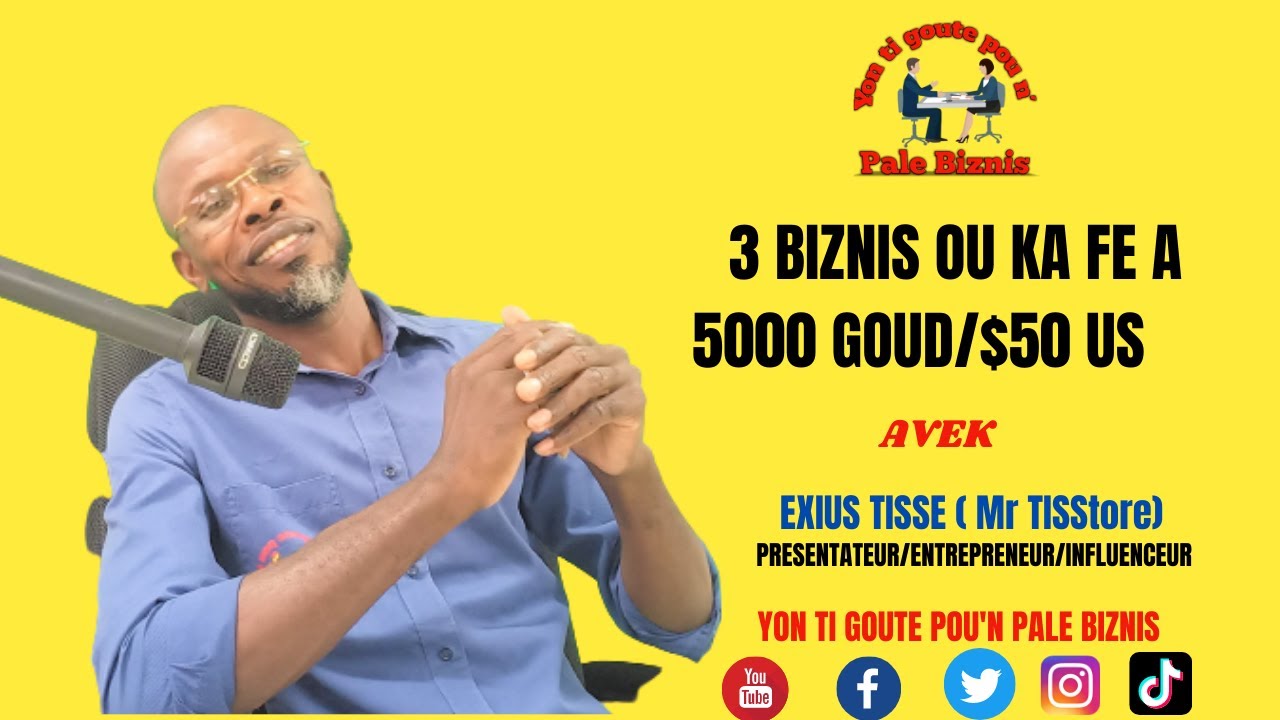 Men 3 biznis ou ka fe a 5000 goud/ $50 us ki tre rantab.