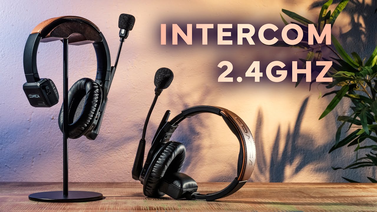 COMICA Seekcom S1: 2.4 GHz Wireless intercom headset system for film crews