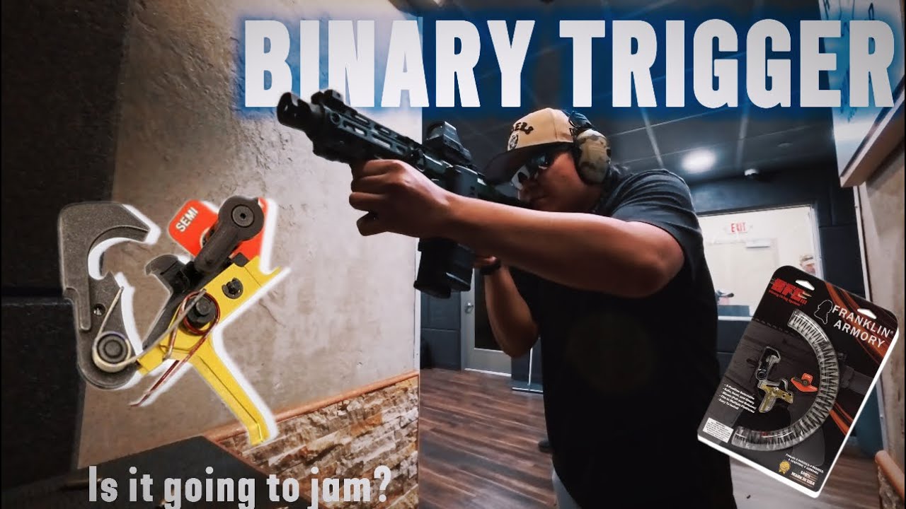 Is it going to jam? (Watch before you purchase one) Franklin Armory BFSIII AR-S1 Binary Trigger,Gold