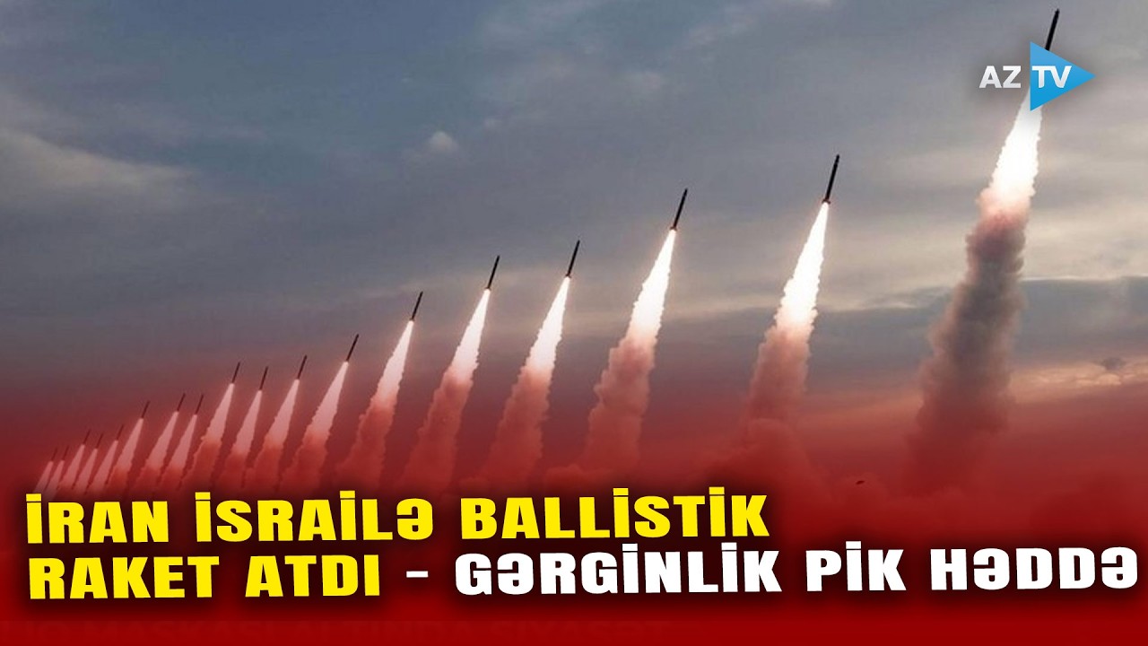 İsrailə atılan raket görün hansı öldürücü xüsusiyyətə malikdir: dəhşətli GÖRÜNTÜLƏR