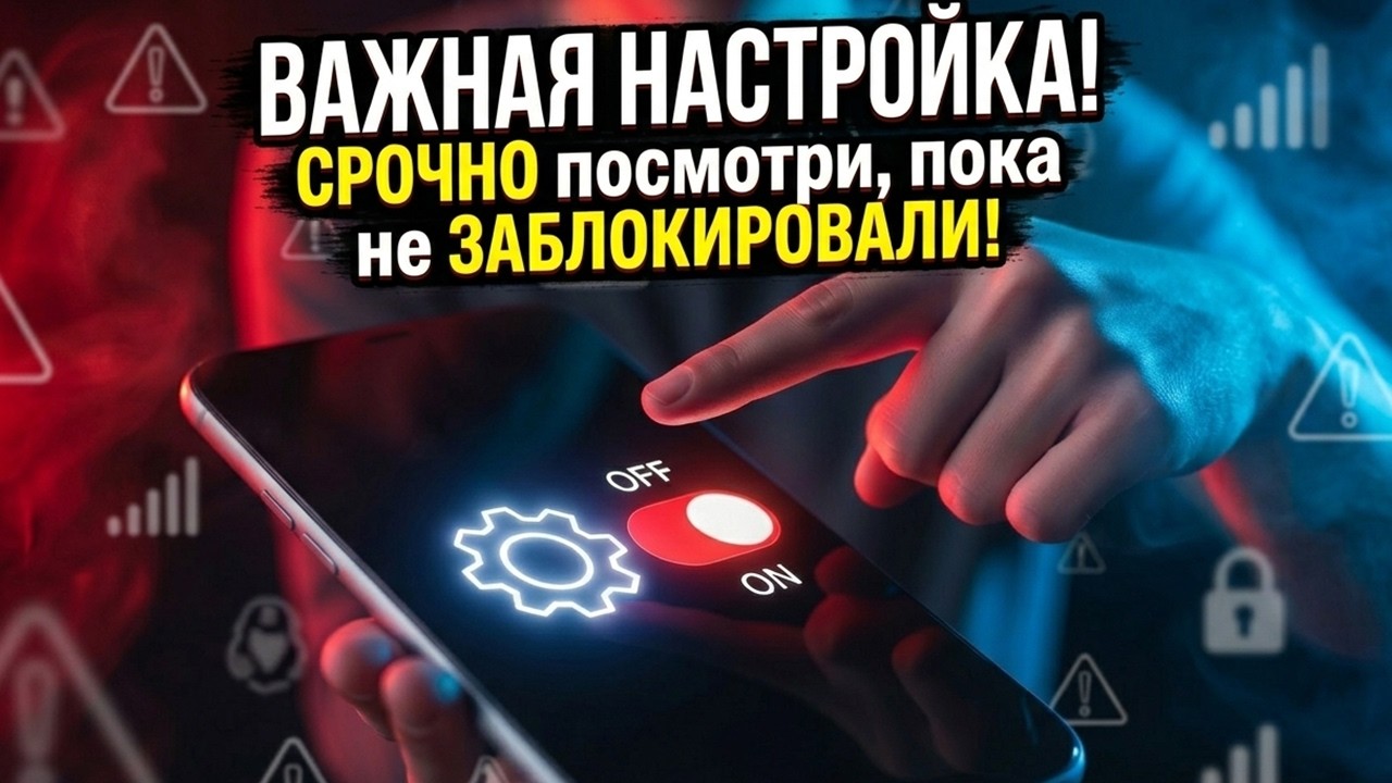 КОГДА ЭТОТ ПОЛЗУНОК ВКЛЮЧЕН ОПАСНОСТЬ на ВАШ ANDROID ДНЕМ И НОЧЬЮ !💥😱