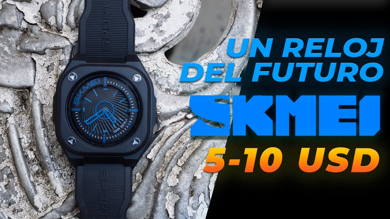 SKMEI 2329. UN RELOJ DIVERTIDO Y FUTURISTA #aliexpresshaul #aliexpress #skmeiwatch #skmei