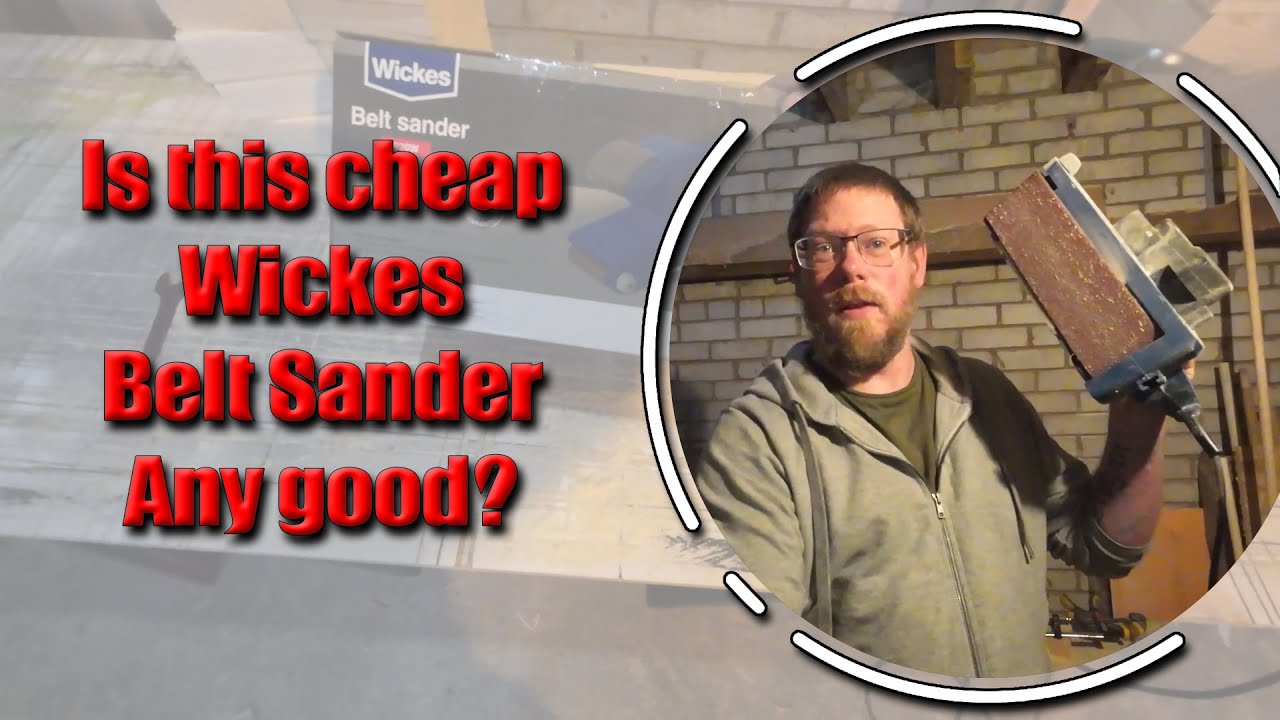 Wickes belt sander Test and review