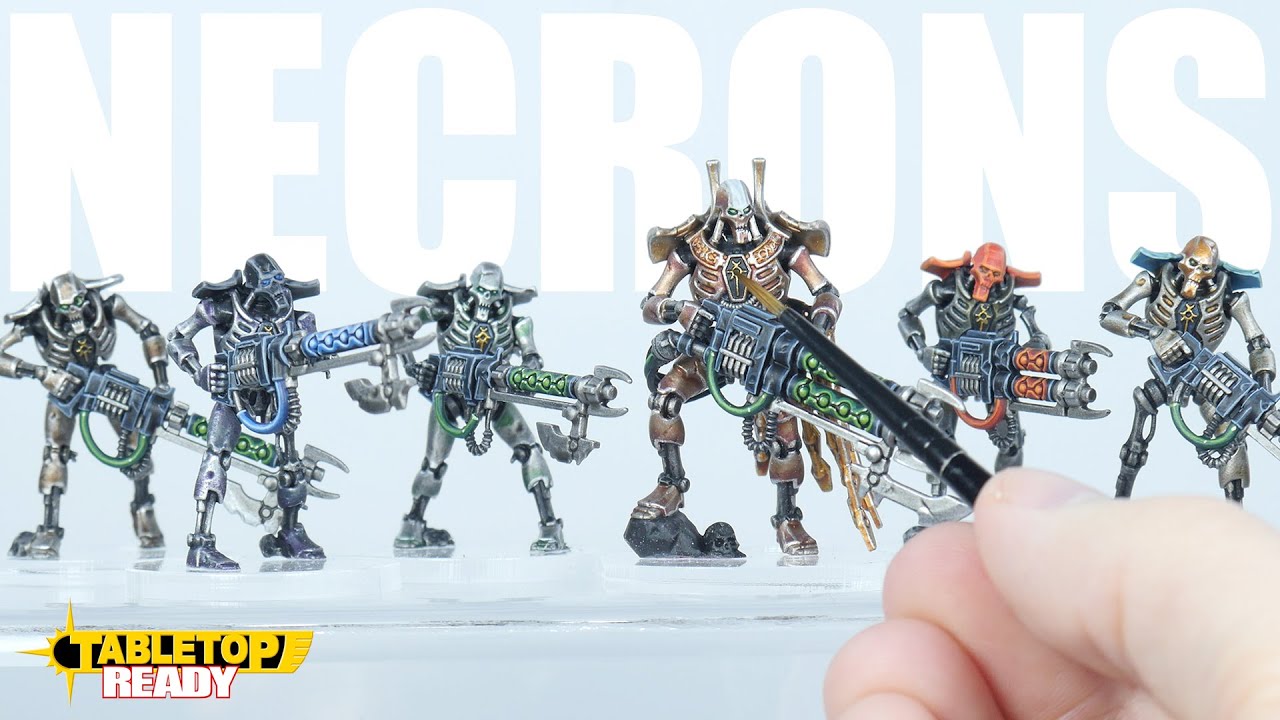 A Complete Guide To Painting the Different Necron Dynasties