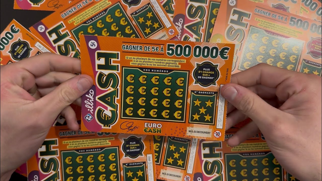 Plusieurs gains dans ces 20 tickets de CASH !