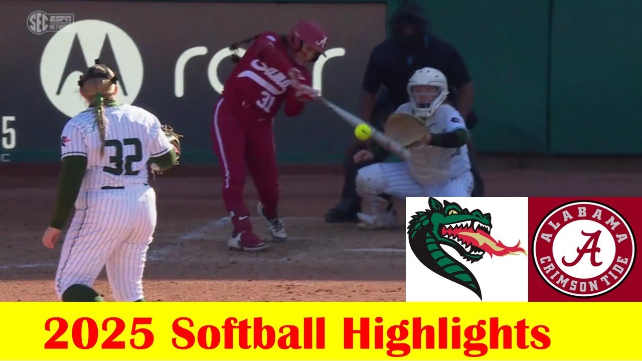 UAB vs #22 Alabama Softball Game Highlights 3 2 2025