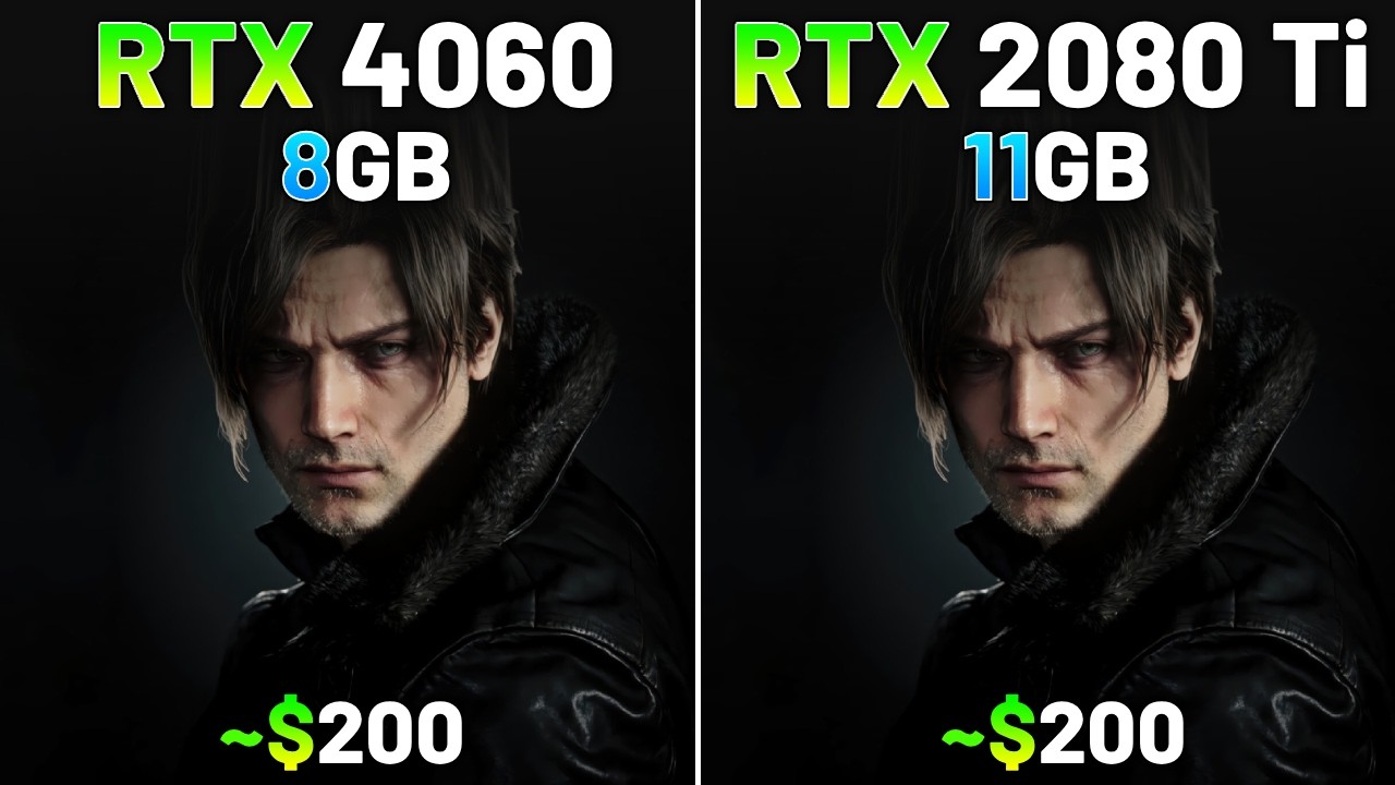 RTX 4060 против RTX 2080 Ti в 2026 году | Тест в 14 играх | 1080p