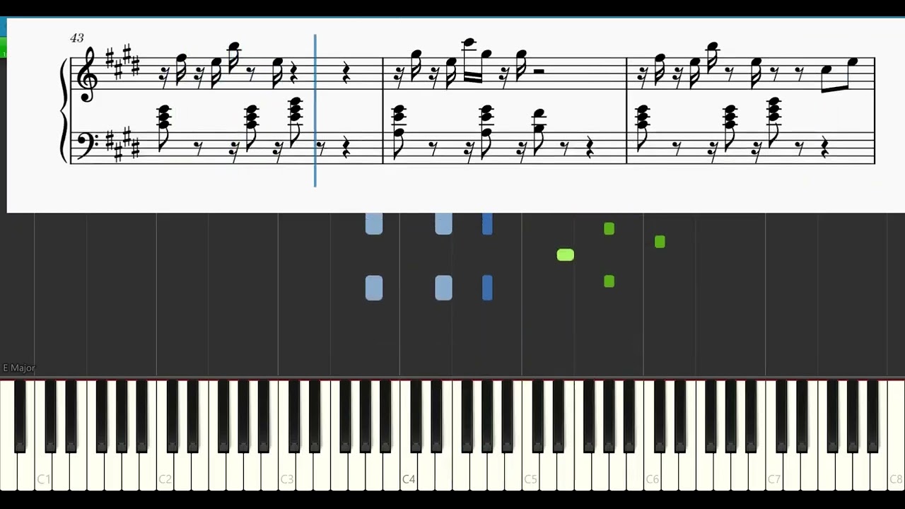 【ピアノ楽譜】嘘ミーム feat  初音ミク   Fake meme  ピノキオピー